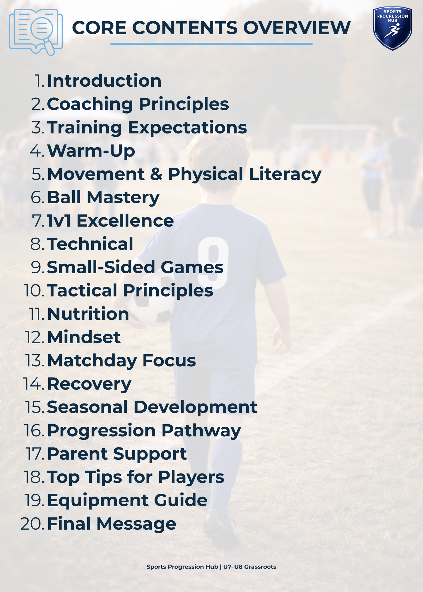 Football Development Guide - U7/U8 (Grassroots Edition)