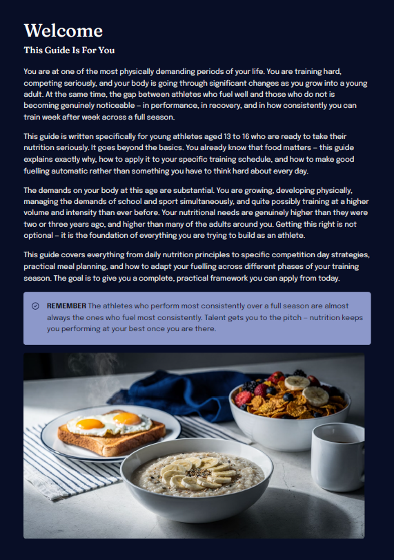Eat to Perform - Ages 13–16
