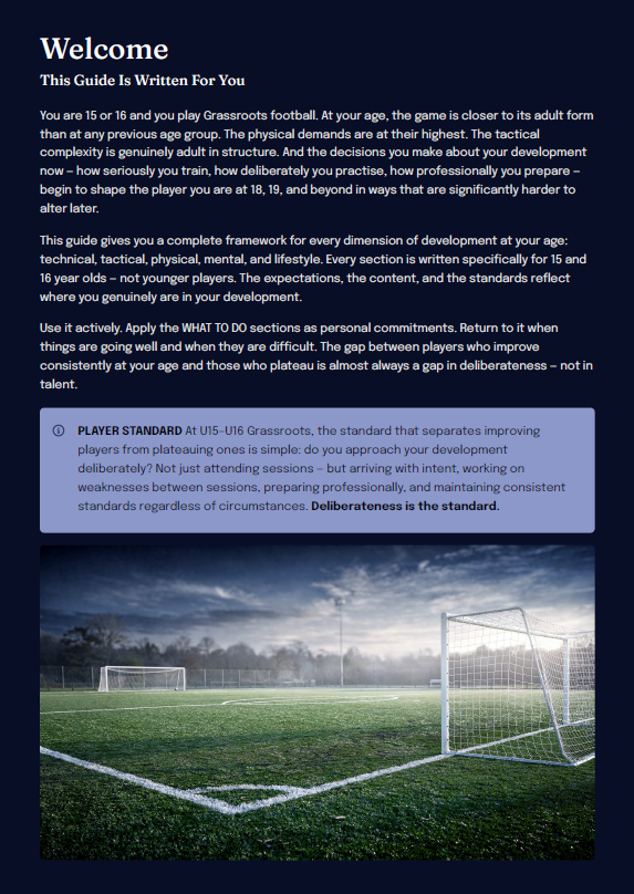 U15–U16 Grassroots Football Development Framework (Players)