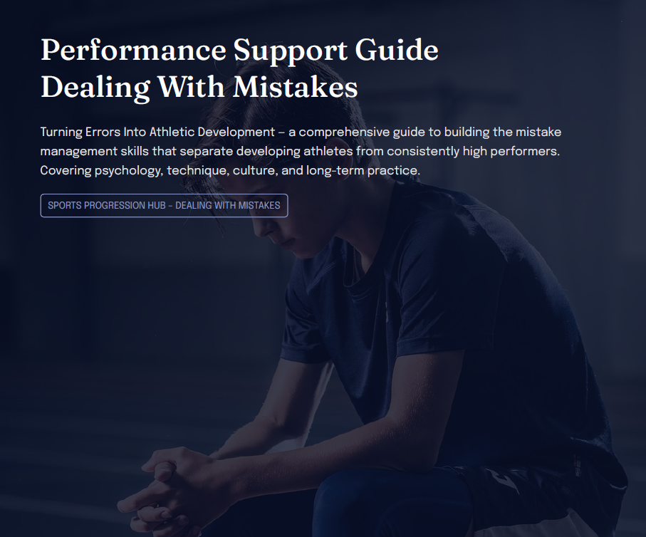Dealing With Mistakes