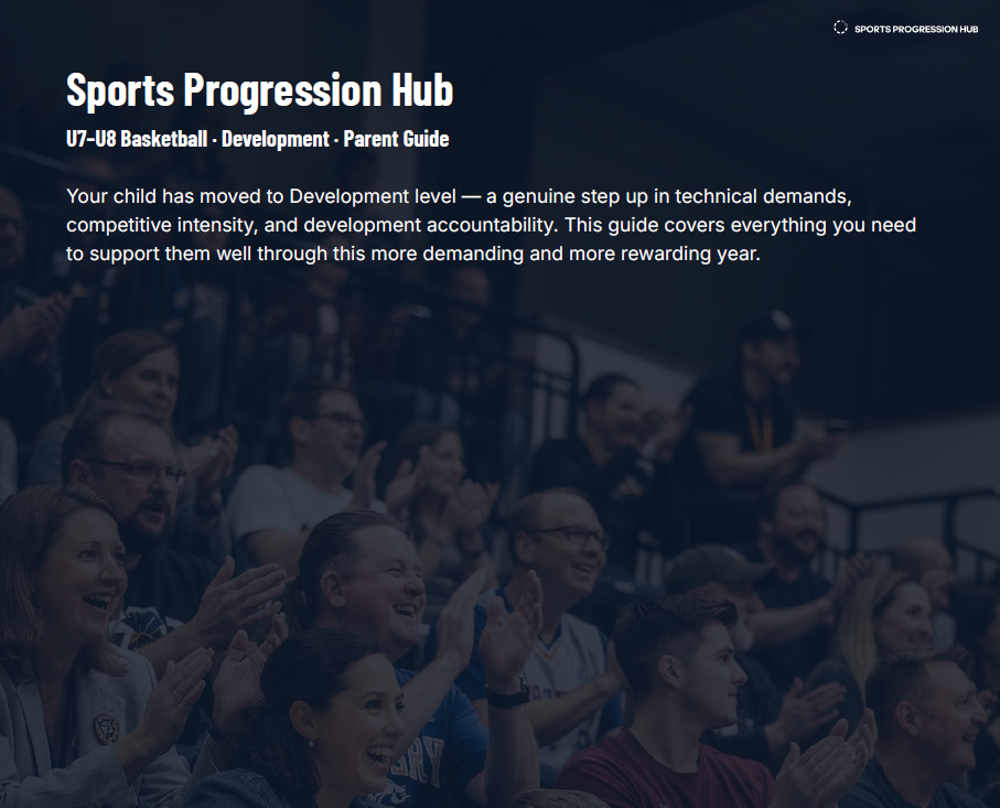 U7–U8 Basketball Development Parent Guide