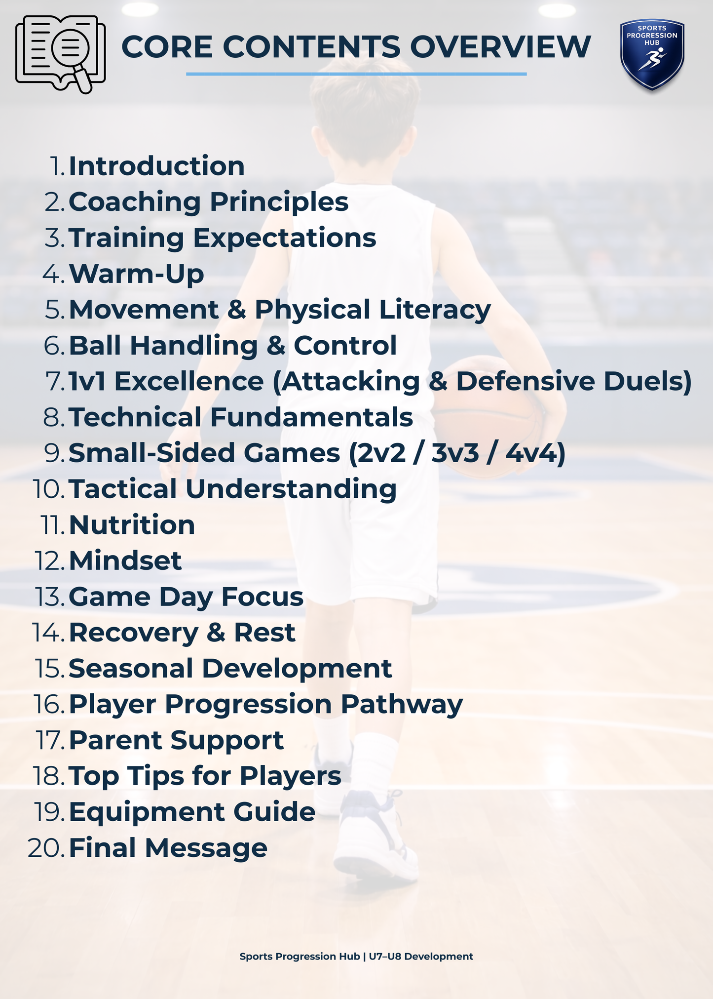 Basketball Development Guide - U7/U8 (Development Edition)