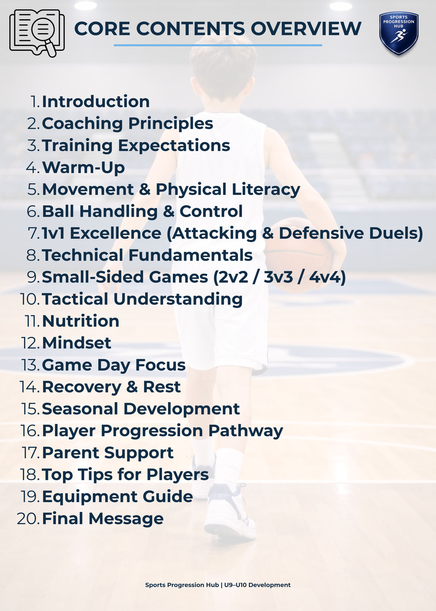 Basketball Development Guide - U9/U10 (Development Edition)