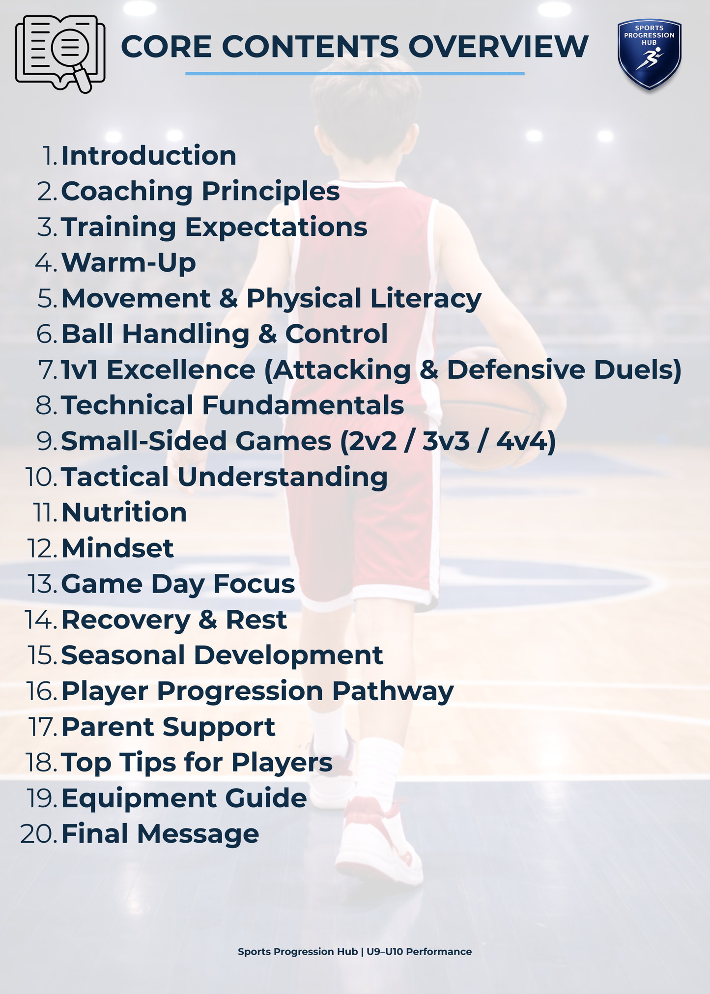 Basketball Development Guide - U9/U10 (Performance Edition)