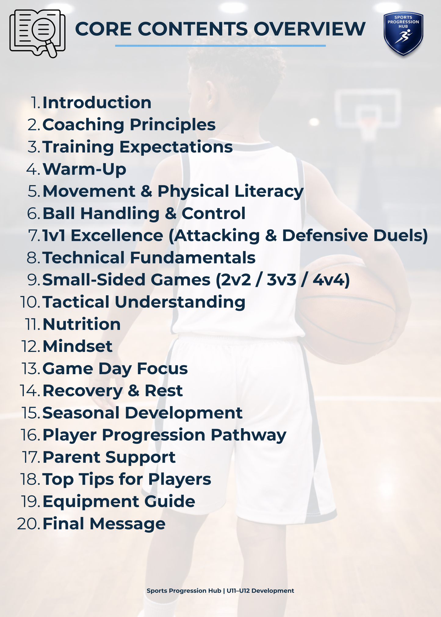 Basketball Development Guide - U11/U12 (Development Edition)