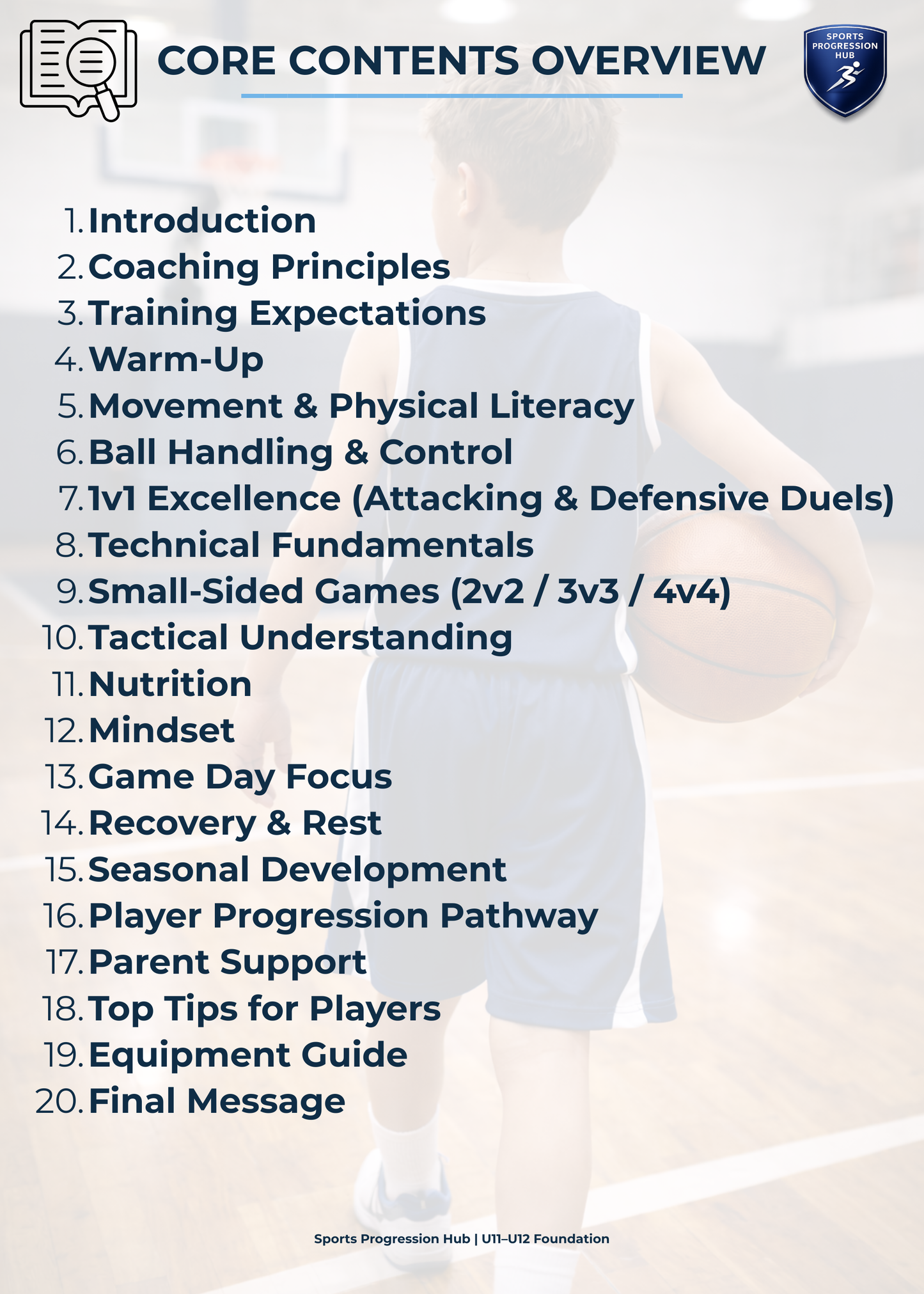 Basketball Development Guide - U11/U12 (Foundation Edition)