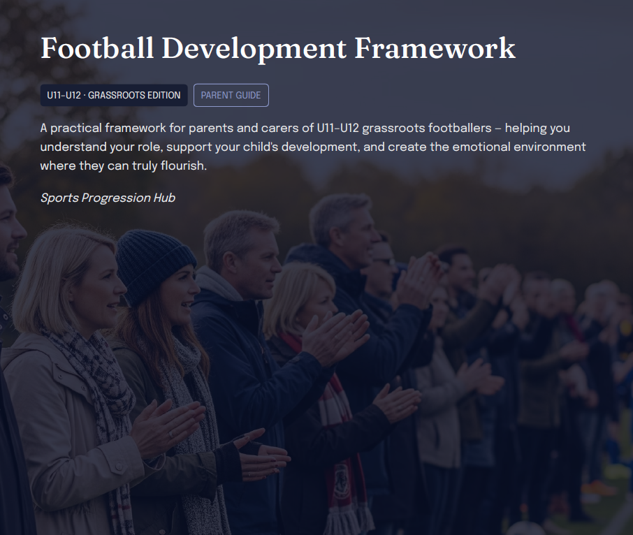 U11–U12 Grassroots Football Development Framework (Parents)