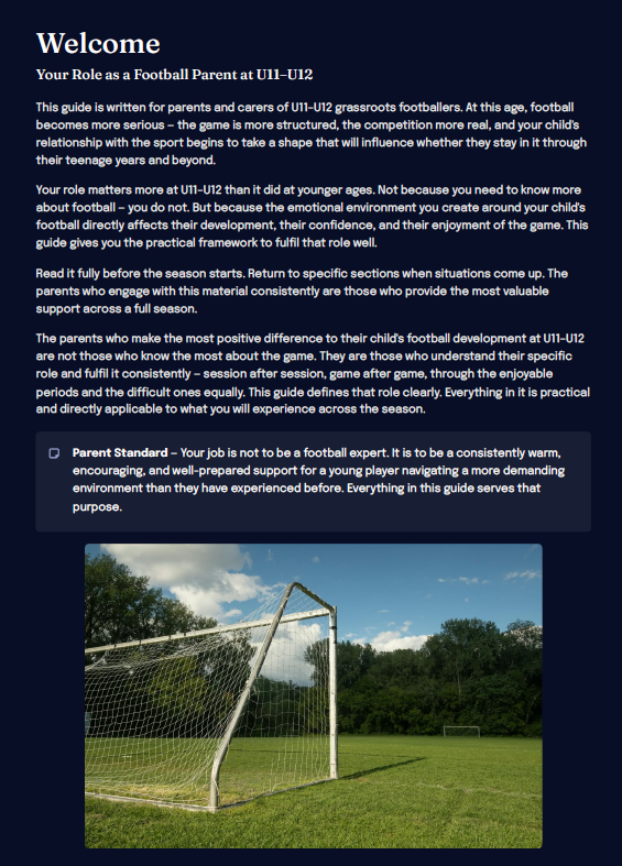 U11–U12 Grassroots Football Development Framework (Parents)