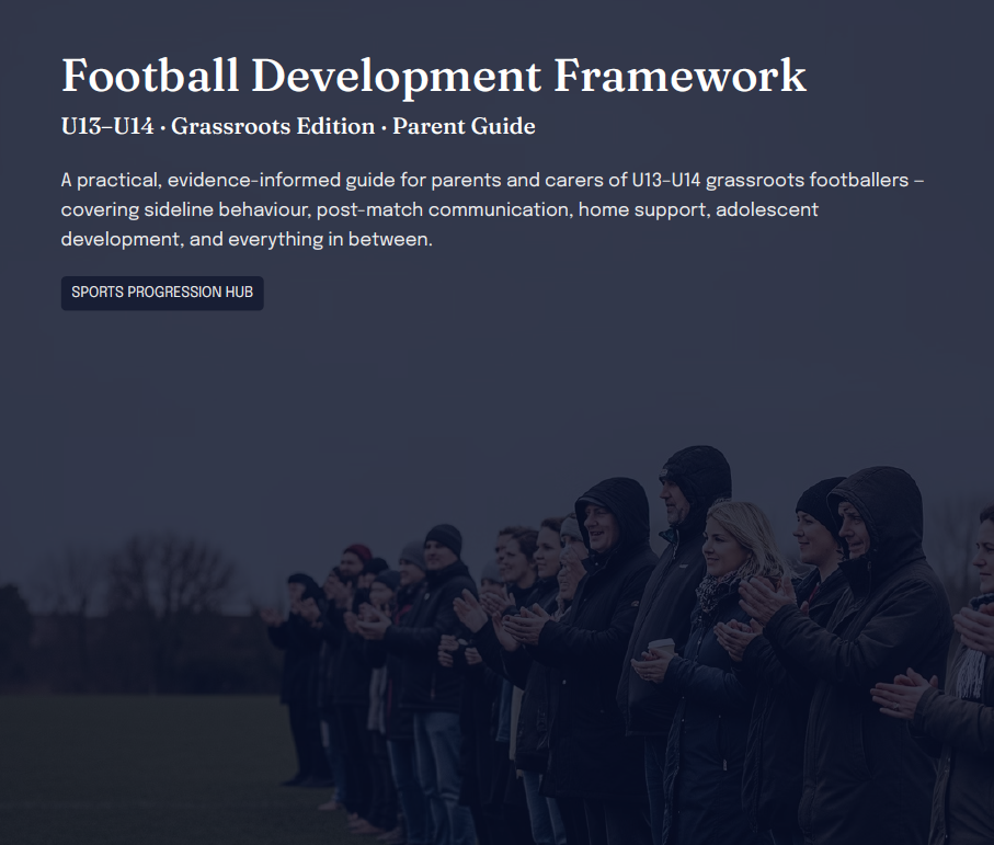 U13–U14 Grassroots Football Development Framework (Parents)