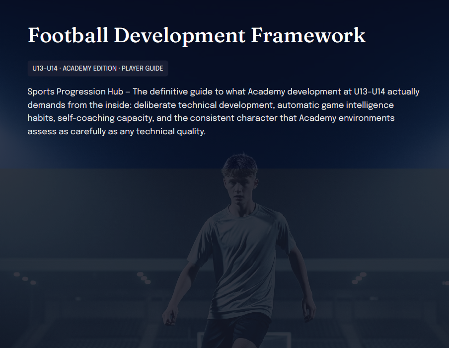 U13–U14 Academy Football Development Framework (Players)