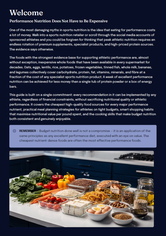 Nutrition on a Budget