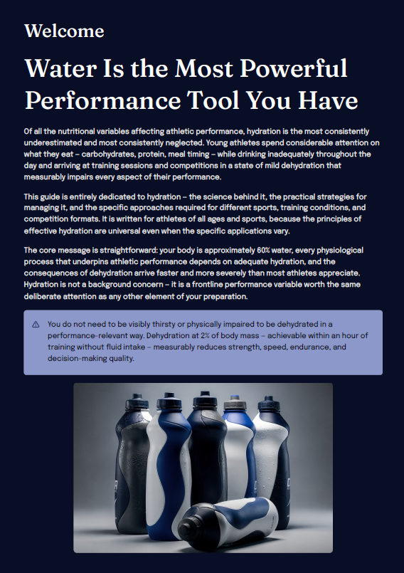 Hydration for Athletes