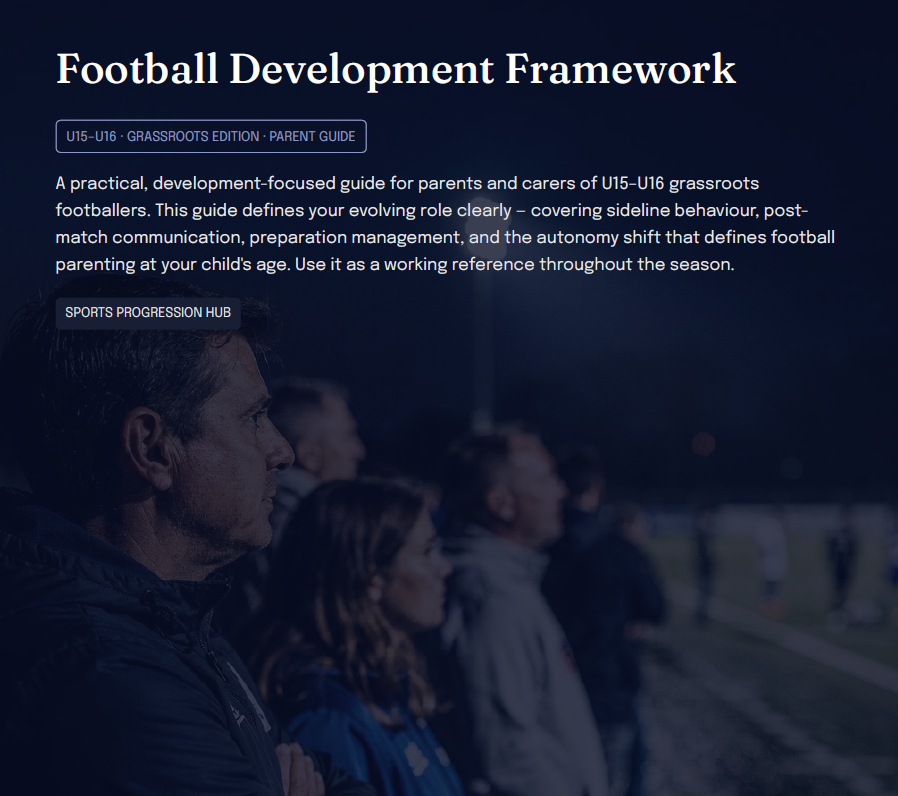 U15–U16 Grassroots Football Development Framework (Parents)