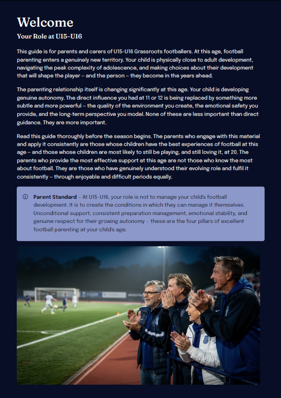 U15–U16 Grassroots Football Development Framework (Parents)