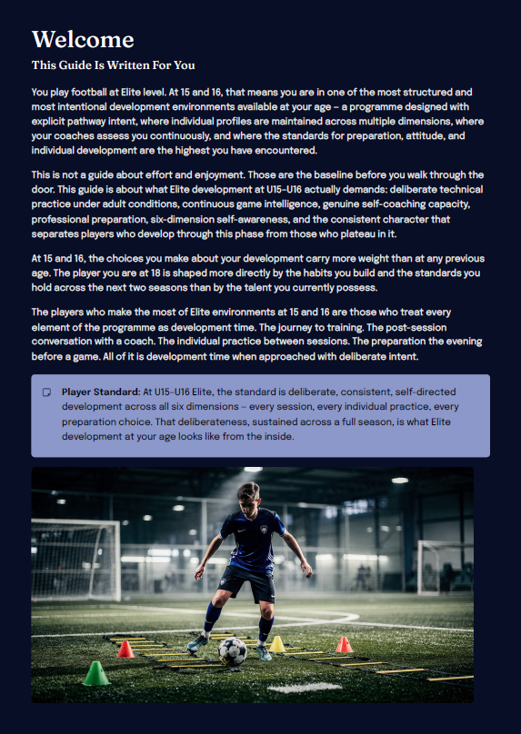 U15–U16 Elite Football Development Framework (Players)