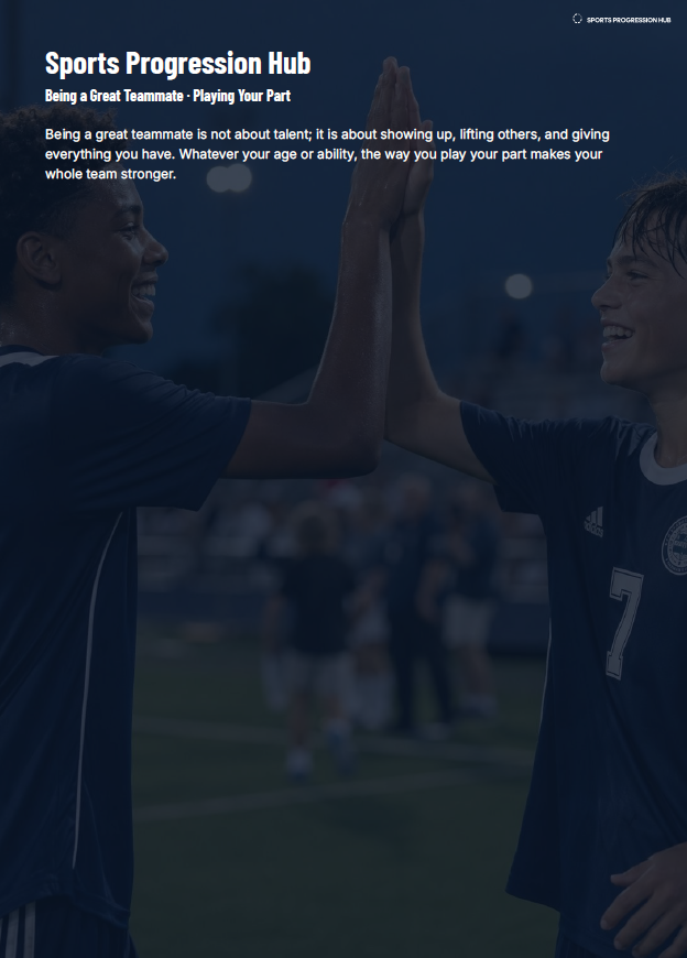 Being a Great Teammate